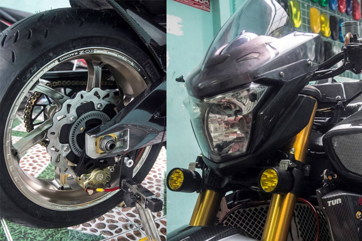 Xe moto Suzuki B-King &quot;do khung&quot; cua dan choi Sai Gon-Hinh-5